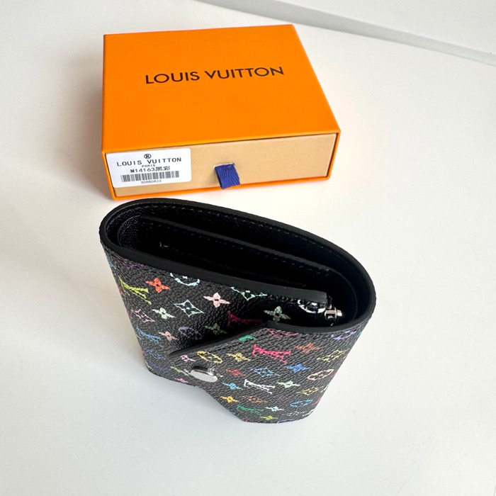 LOUIS VUITTON ヴィクトリーヌ ウォレット モノグラム マルチカラー レディース 12.5×9.5×2.5cm