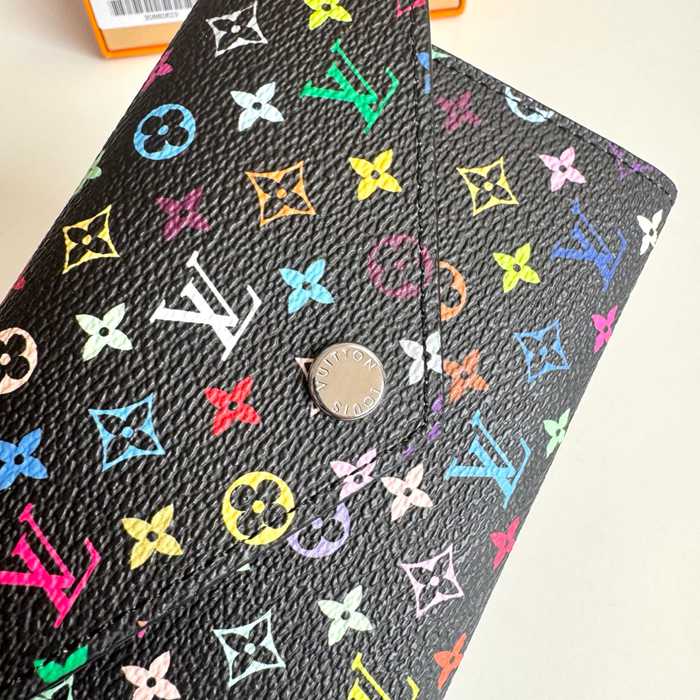 LOUIS VUITTON ヴィクトリーヌ ウォレット モノグラム マルチカラー レディース 12.5×9.5×2.5cm
