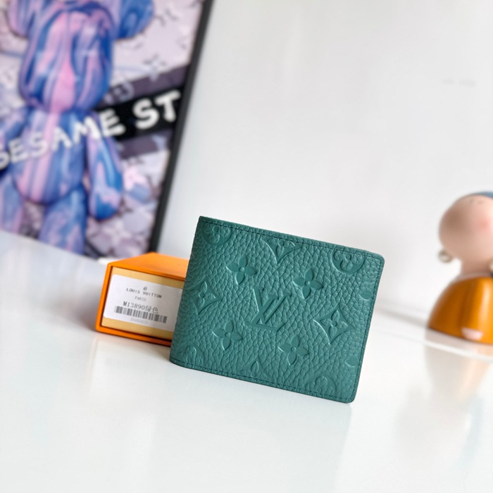 LOUIS VUITTON ミュルティプル ウォレット タオリヨンレザー メンズ 11.5×9×1.5cm LOUIS VUITTON ミュルティプル ウォレット タオリヨンレザー メンズ 11.5×9×1.5cm