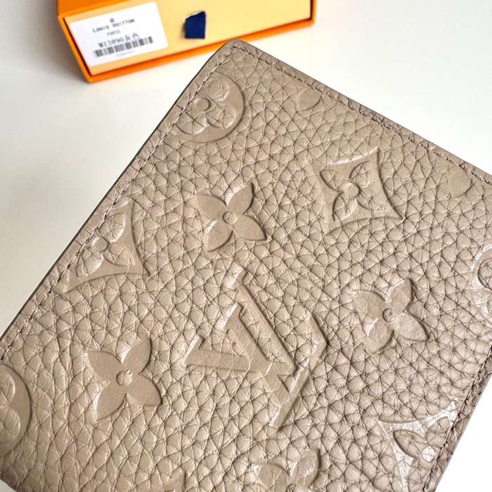 LOUIS VUITTON ミュルティプル ウォレット タオリヨンレザー メンズ 11.5×9×1.5cm