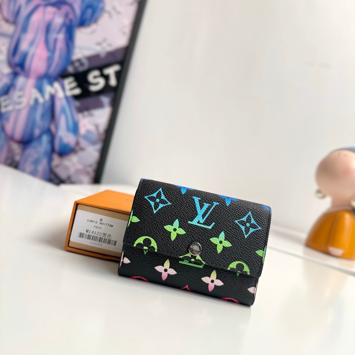 LOUIS VUITTON ヴィクトリーヌ ウォレット モノグラム エクリプス メンズ 11.5×9×2.5cm LOUIS VUITTON ヴィクトリーヌ ウォレット モノグラム エクリプス メンズ 11.5×9×2.5cm
