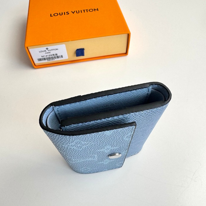 LOUIS VUITTON ヴィクトリーヌ ウォレット モノグラム エクリプス メンズ 11.5×9×2.5cm