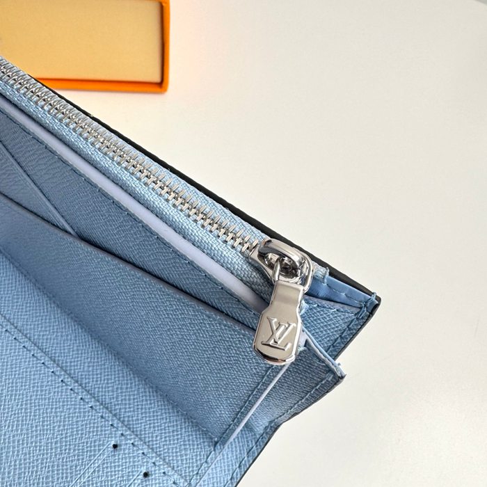 LOUIS VUITTON ヴィクトリーヌ ウォレット モノグラム エクリプス メンズ 11.5×9×2.5cm