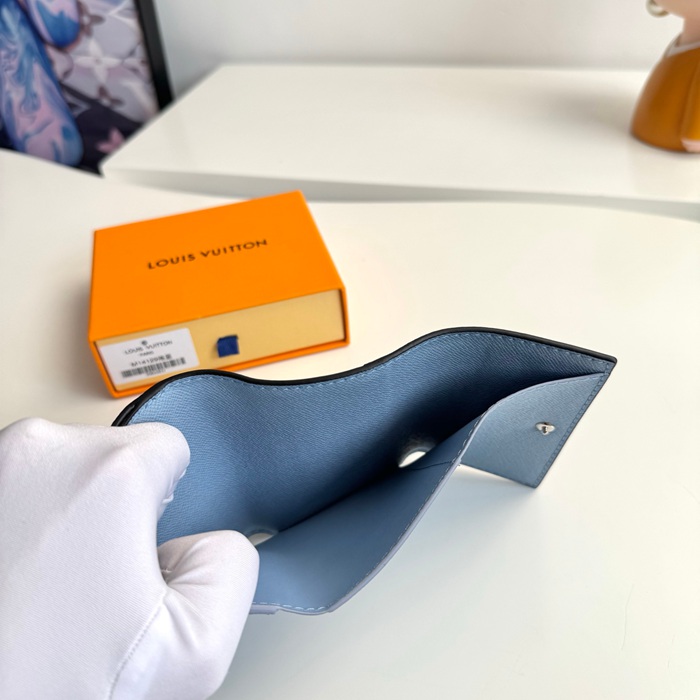 LOUIS VUITTON ヴィクトリーヌ ウォレット モノグラム エクリプス メンズ 11.5×9×2.5cm