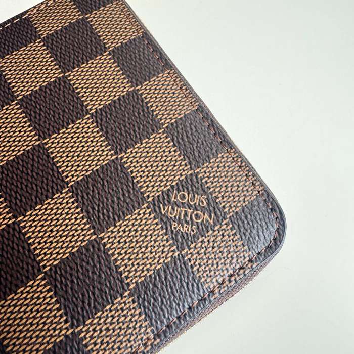 LOUIS VUITTON ジッピー コインパース ダミエ エベンヌ レディース 11×8×2cm