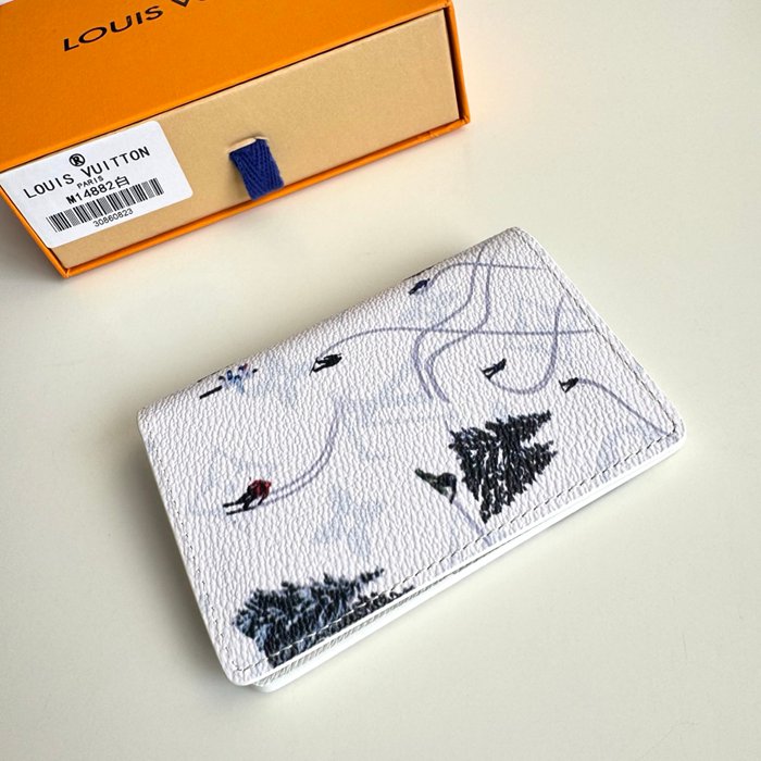 LOUIS VUITTON ポケット オーガナイザー カラードモノグラム キャンバス メンズ 11×7.5×1cm