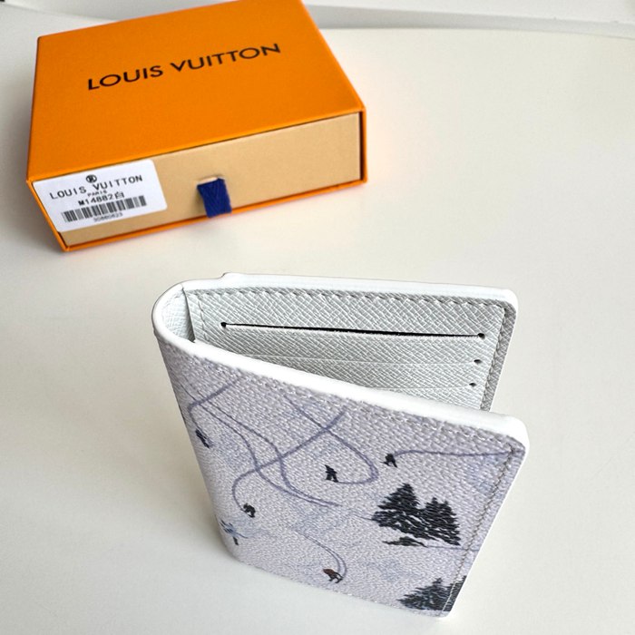 LOUIS VUITTON ポケット オーガナイザー カラードモノグラム キャンバス メンズ 11×7.5×1cm