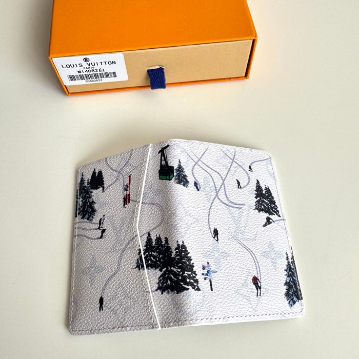 LOUIS VUITTON ポケット オーガナイザー カラードモノグラム キャンバス メンズ 11×7.5×1cm