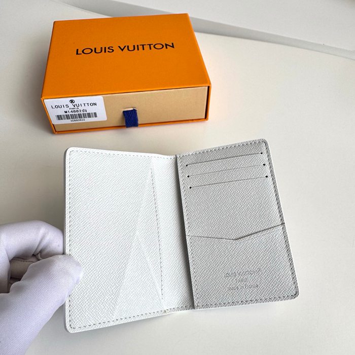 LOUIS VUITTON ポケット オーガナイザー カラードモノグラム キャンバス メンズ 11×7.5×1cm