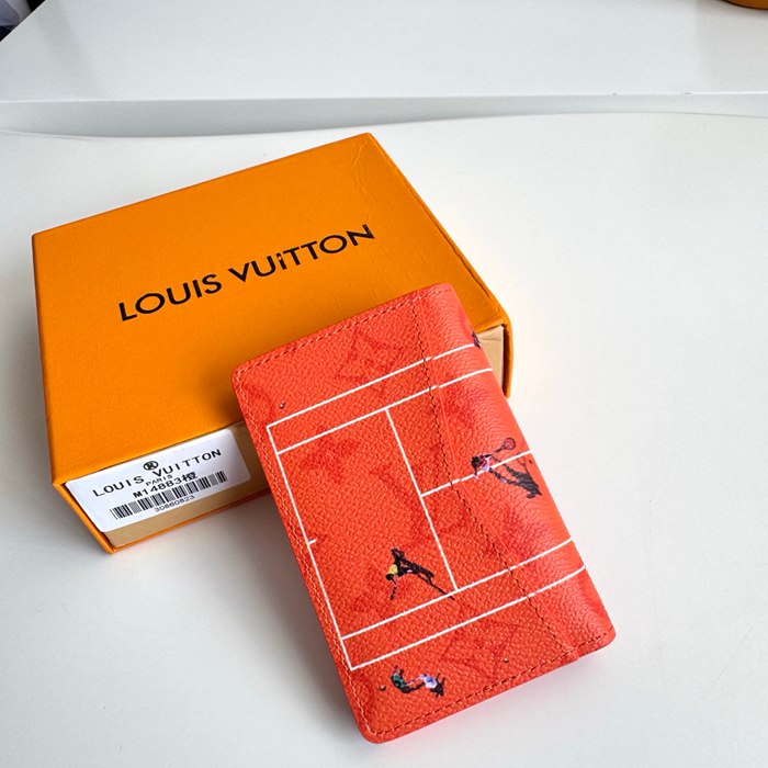 LOUIS VUITTON ポケット オーガナイザー カラードモノグラム キャンバス メンズ 11×7.5×1cm