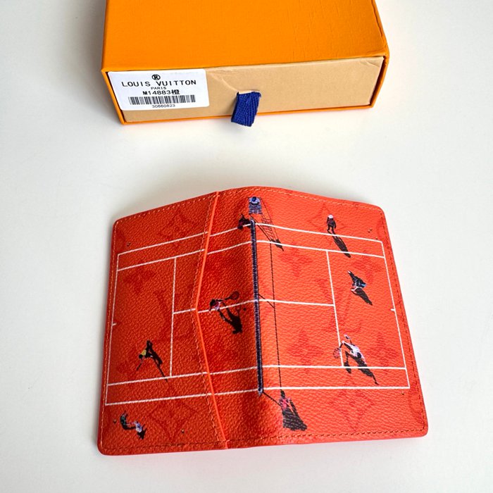 LOUIS VUITTON ポケット オーガナイザー カラードモノグラム キャンバス メンズ 11×7.5×1cm