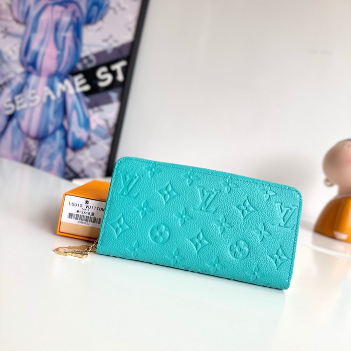 LOUIS VUITTON ジッピー ウォレット モノグラム アンプラント レザー レディース 19.5×10.5×2.5cm LOUIS VUITTON ジッピー ウォレット モノグラム アンプラント レザー レディース 19.5×10.5×2.5cm