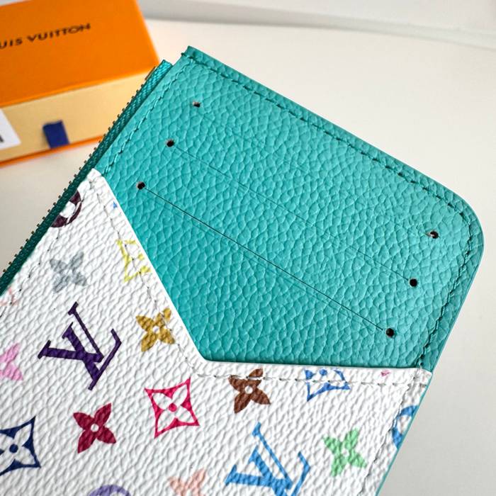 LOUIS VUITTON ロミー カードケース モノグラム アンプラント レザー レディース 12×8×0.8cm