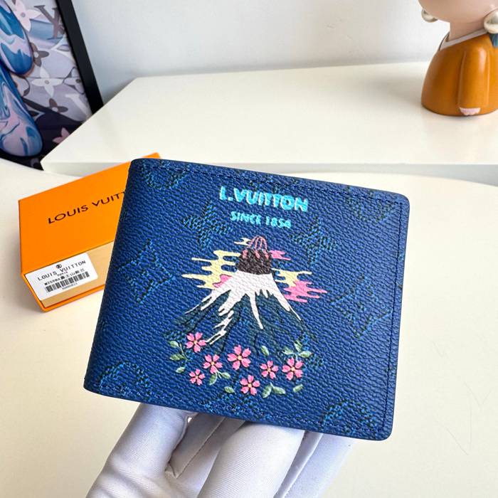 LOUIS VUITTON スレンダー ウォレット モノグラム キャンバス メンズ 11×8.5×2cm