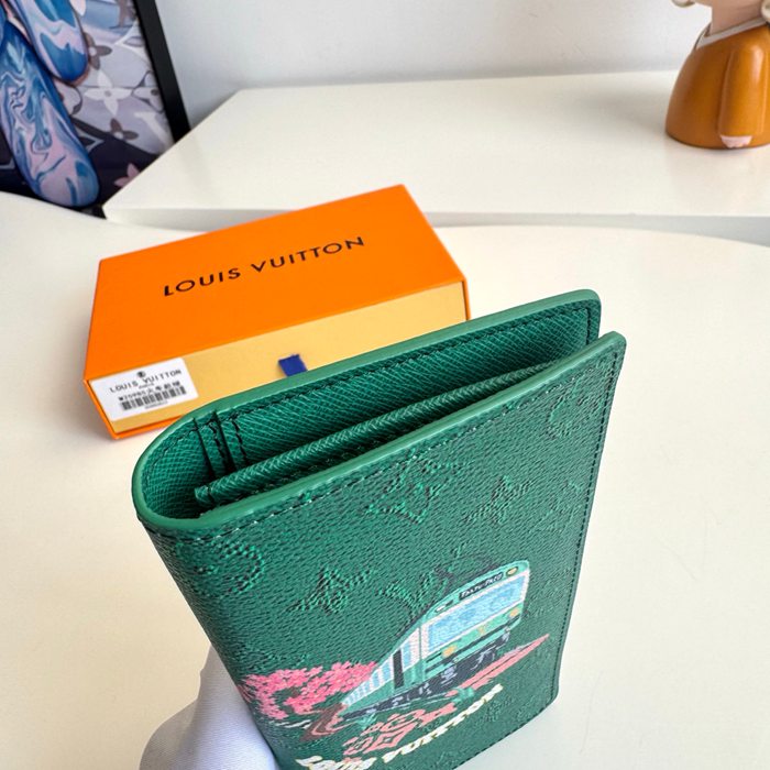 LOUIS VUITTON ブラッサ ウォレット モノグラム キャンバス メンズ 19×10×2cm