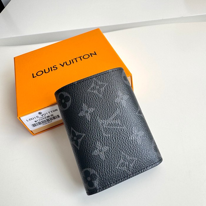 LOUIS VUITTON ヴィクトリーヌ ウォレット モノグラム エクリプス メンズ 11.5×9×2.5cm