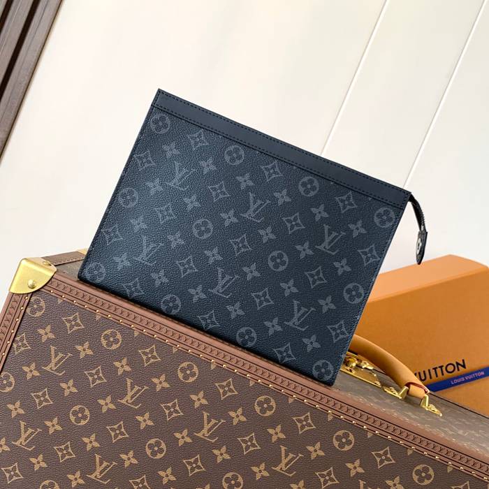 LOUIS VUITTON ポシェット ボヤージュ モノグラム マカサル メンズ 27×21×6cm LOUIS VUITTON ポシェット ボヤージュ モノグラム マカサル メンズ 27×21×6cm