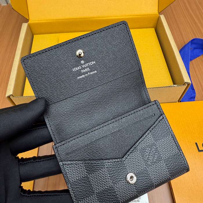 LOUIS VUITTON ポケット オーガナイザー モノグラム キャンバス メンズ 10.5×8×1cm