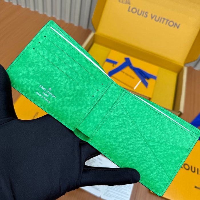 LOUIS VUITTON ミュルティプル ウォレット モノグラム キャンバス メンズ 11.5×9×1.5cm