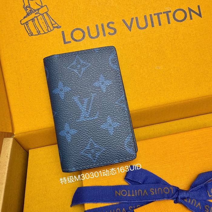 LOUIS VUITTON ポケット オーガナイザー モノグラム キャンバス メンズ 8×11×1cm