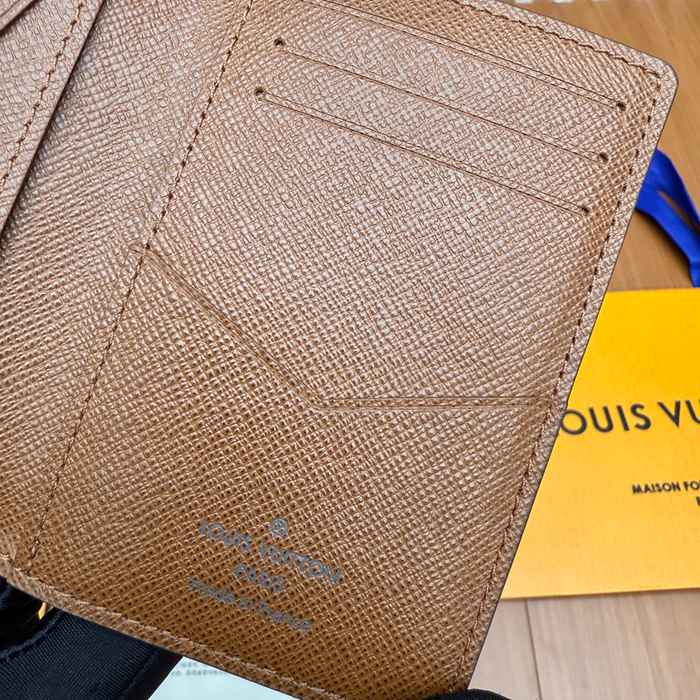 LOUIS VUITTON ポケット オーガナイザー モノグラム キャンバス メンズ 8×11×1cm