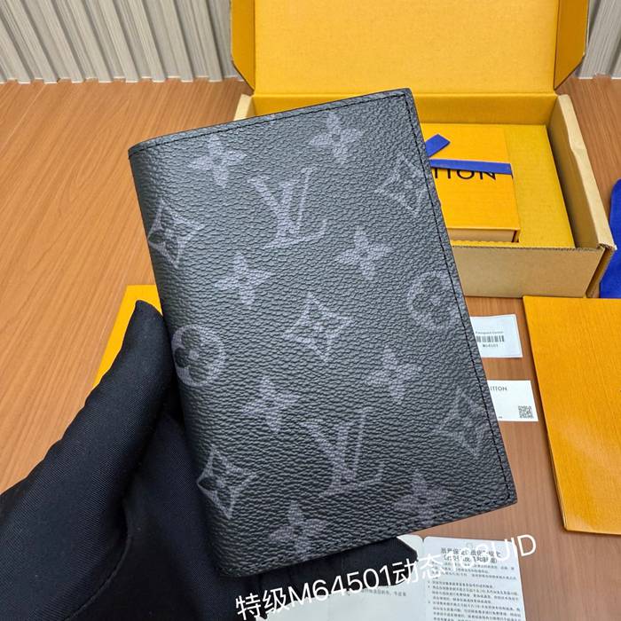 LOUIS VUITTON パスポートケース モノグラム キャンバス メンズ 10×14×2.5cm