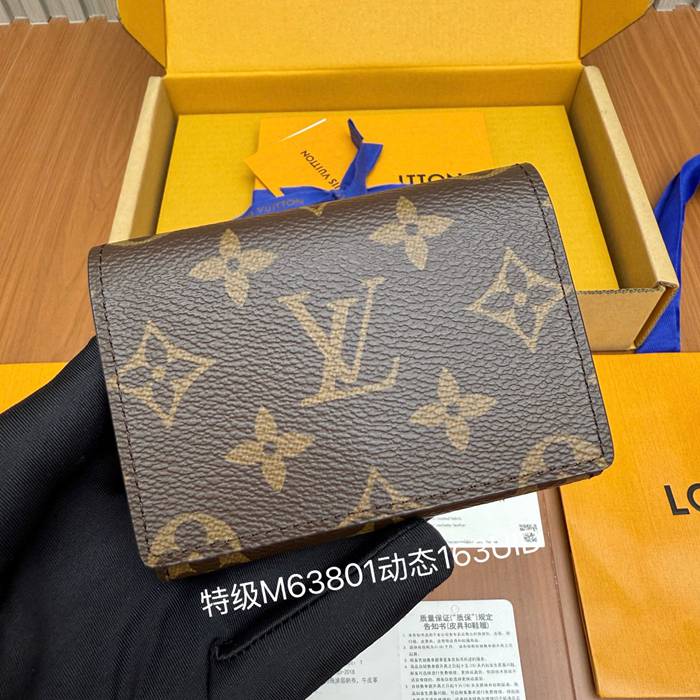 LOUIS VUITTON ポケット オーガナイザー モノグラム キャンバス メンズ 10.5×8×1cm
