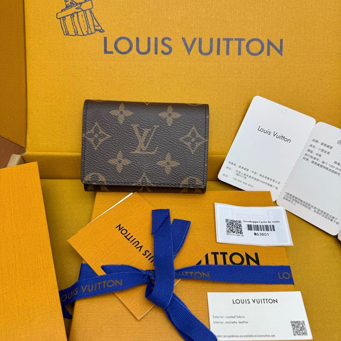 LOUIS VUITTON ポケット オーガナイザー モノグラム キャンバス メンズ 10.5×8×1cm