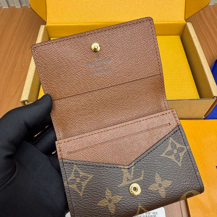 LOUIS VUITTON ポケット オーガナイザー モノグラム キャンバス メンズ 10.5×8×1cm