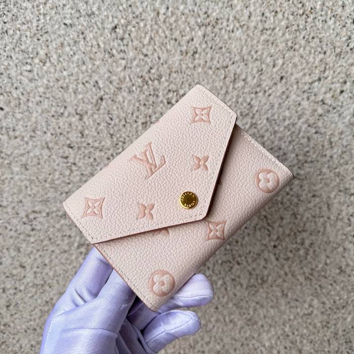LOUIS VUITTON ヴィクトリーヌ ウォレット モノグラム キャンバス レディース 12×9.5×2.5cm