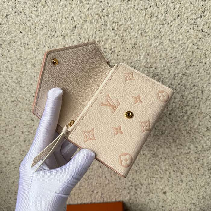 LOUIS VUITTON ヴィクトリーヌ ウォレット モノグラム キャンバス レディース 12×9.5×2.5cm