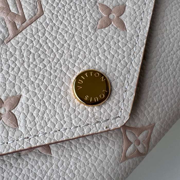 LOUIS VUITTON ヴィクトリーヌ ウォレット モノグラム キャンバス レディース 12×9.5×2.5cm