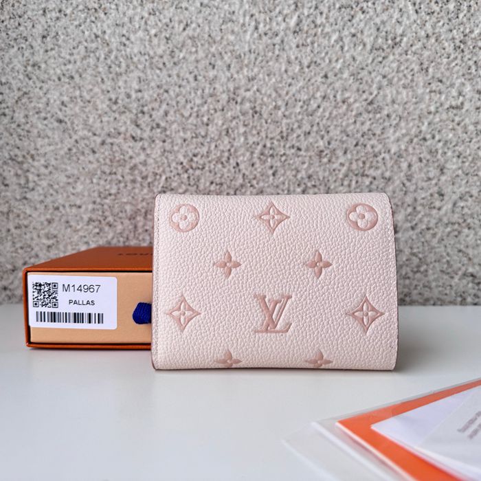 LOUIS VUITTON ヴィクトリーヌ ウォレット モノグラム キャンバス レディース 12×9.5×2.5cm