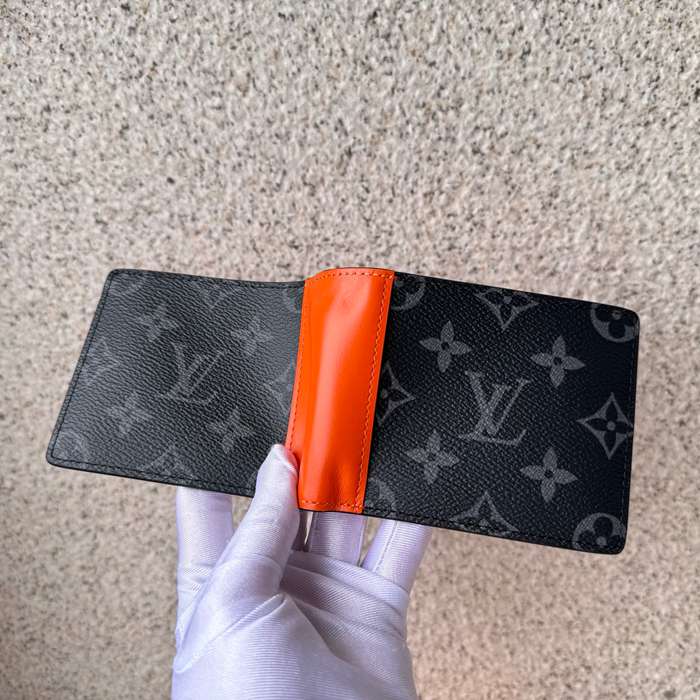 LOUIS VUITTON スレンダー ウォレット モノグラム エクリプス メンズ 11×8.5×2cm