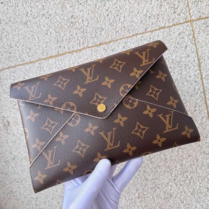 LOUIS VUITTON ポシェット キリガミ モノグラム キャンバス レディース 23×16.5×0.3cm