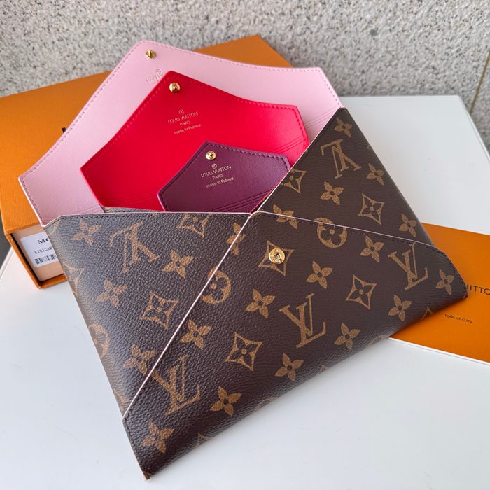 LOUIS VUITTON ポシェット キリガミ モノグラム キャンバス レディース 23×16.5×0.3cm
