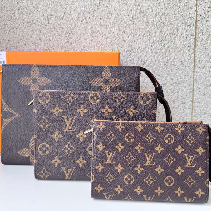 LOUIS VUITTON トリオ ポシェット モノグラム キャンバス レディース 15×10×4cm LOUIS VUITTON トリオ ポシェット モノグラム キャンバス レディース 15×10×4cm