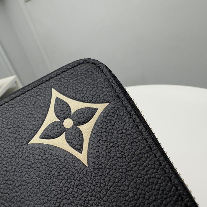 LOUIS VUITTON ジッピー ウォレット モノグラム アンプラント レザー レディース 19.5×10.5×2.5cm