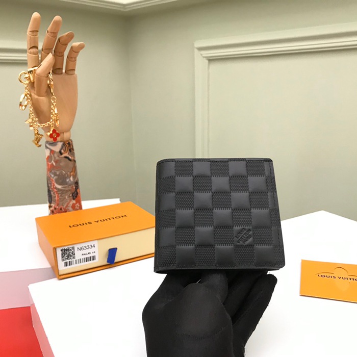 LOUIS VUITTON マルコ ウォレット カーフレザー メンズ 10.5×10.5cm LOUIS VUITTON マルコ ウォレット カーフレザー メンズ 10.5×10.5cm