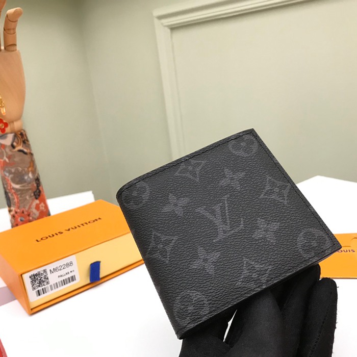 LOUIS VUITTON マルコ ウォレット モノグラム エクリプス メンズ 10.5×10.5cm