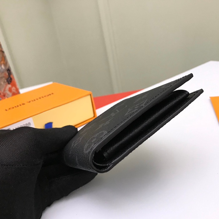 LOUIS VUITTON マルコ ウォレット モノグラム エクリプス メンズ 10.5×10.5cm