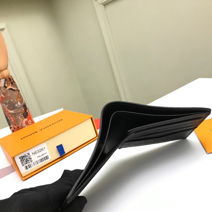 LOUIS VUITTON スレンダー ウォレット ダミエ グラフィット メンズ 11.9×9cm
