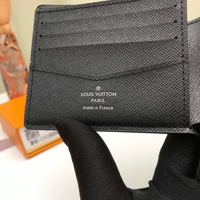 LOUIS VUITTON スレンダー ウォレット ダミエ グラフィット メンズ 11.9×9cm