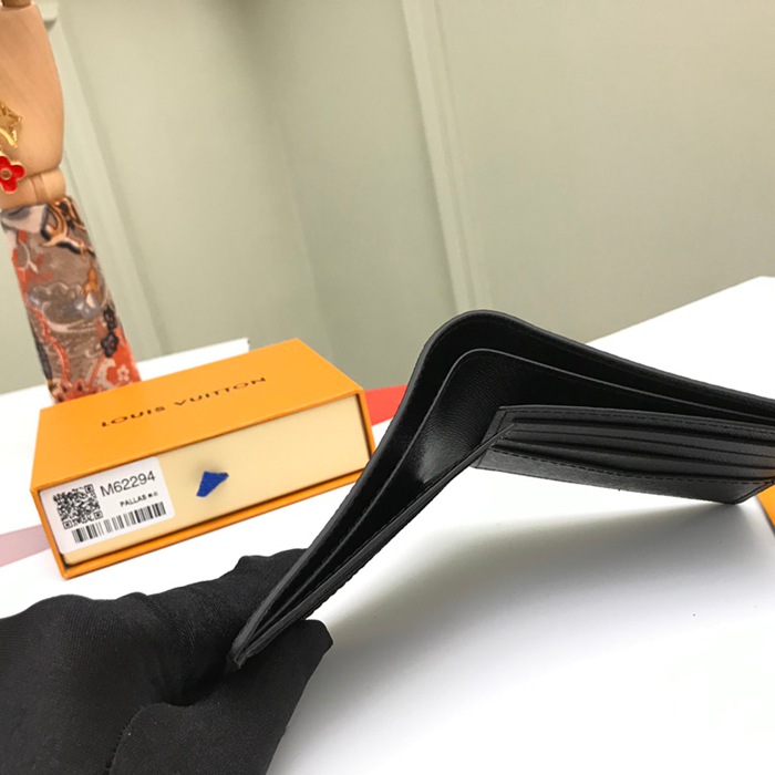 LOUIS VUITTON スレンダー ウォレット モノグラム エクリプス メンズ 11.9×9cm
