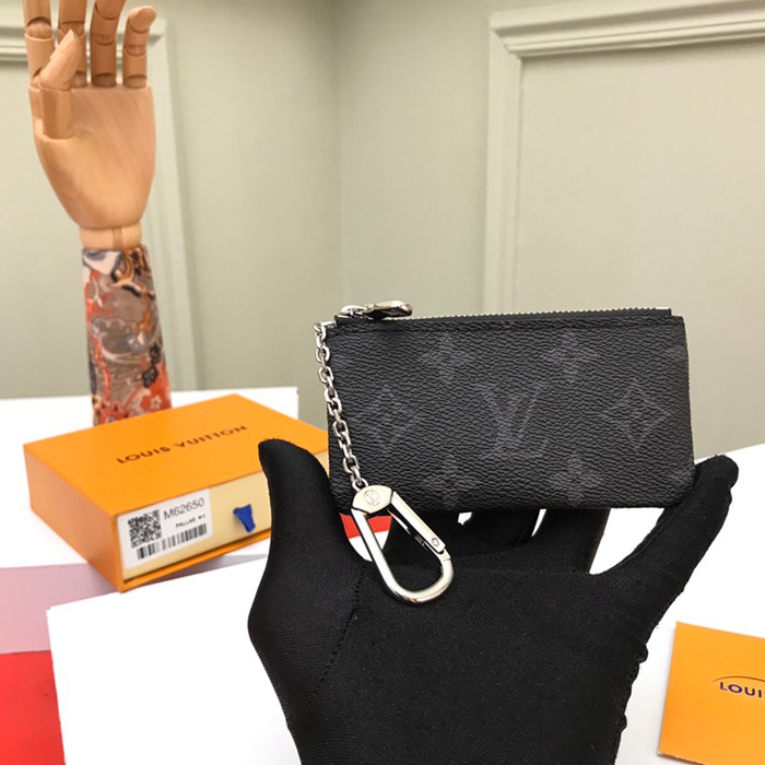 LOUIS VUITTON ジッピー コインパース モノグラム エクリプス レディース 12×7×1cm LOUIS VUITTON ジッピー コインパース モノグラム エクリプス レディース 12×7×1cm