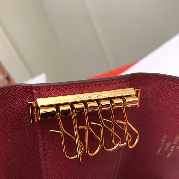 LOUIS VUITTON 6リングキーケース モノグラム キャンバス レディース 10×7cm