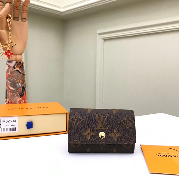 LOUIS VUITTON 6リングキーケース モノグラム キャンバス メンズ 10×7cm LOUIS VUITTON 6リングキーケース モノグラム キャンバス メンズ 10×7cm