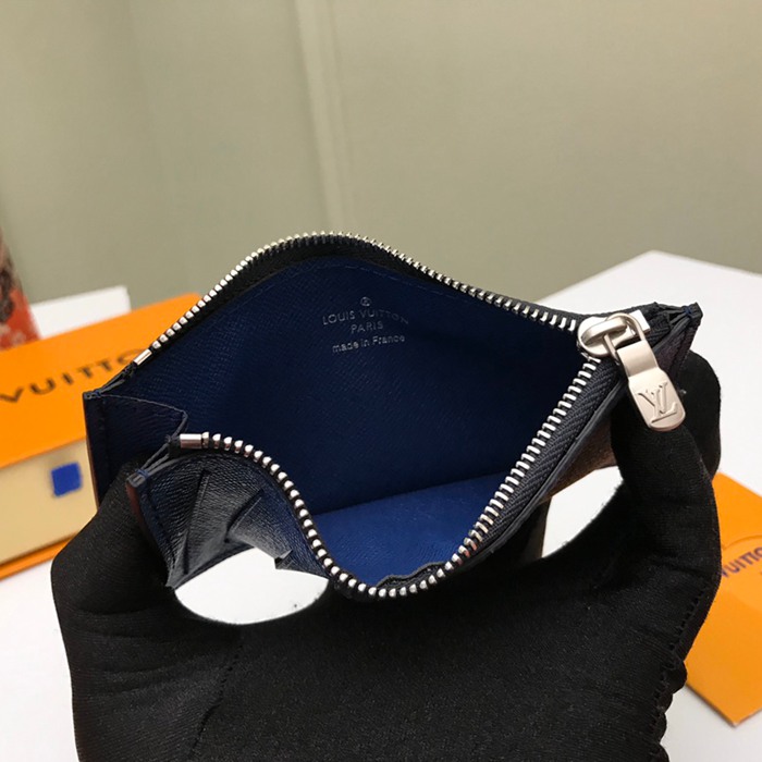 LOUIS VUITTON コイン カードケース タイガ×モノグラム メンズ 8×14.5×1cm