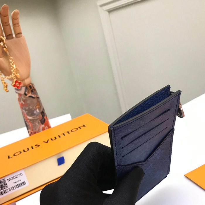 LOUIS VUITTON コイン カードケース タイガ×モノグラム メンズ 8×14.5×1cm