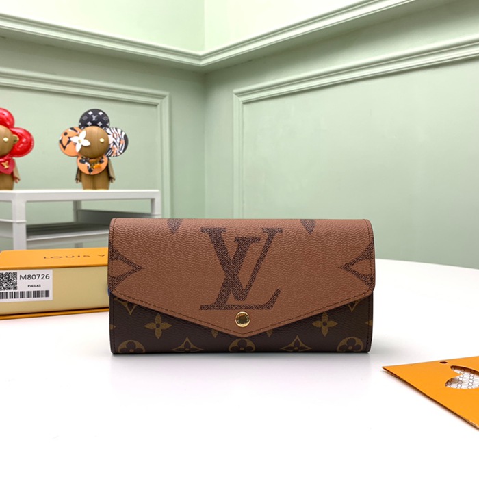 LOUIS VUITTON サラ ウォレット モノグラム キャンバス レディース 19×10.5×2cm LOUIS VUITTON サラ ウォレット モノグラム キャンバス レディース 19×10.5×2cm